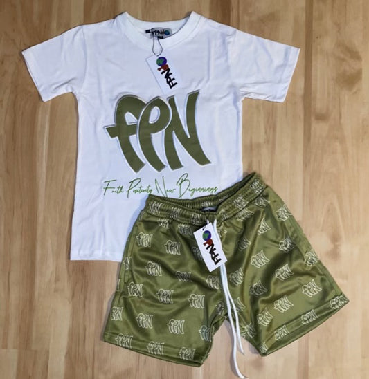FPN bufu olive kids set