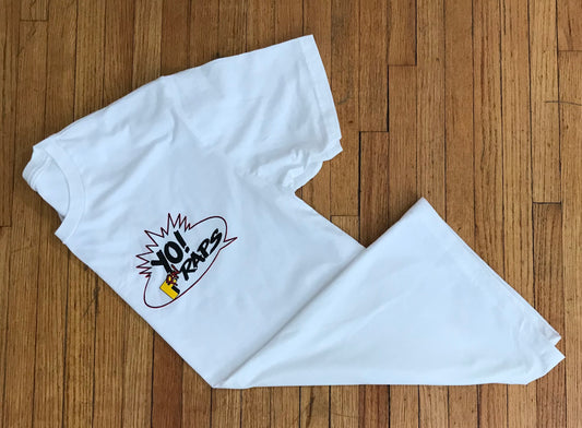 Yo raps white tee